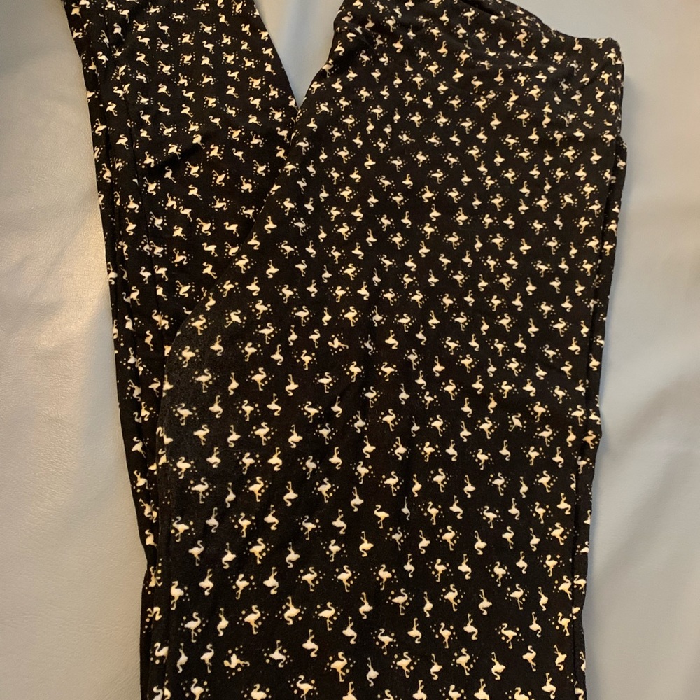 LuLaRoe TC flamingo leggings
